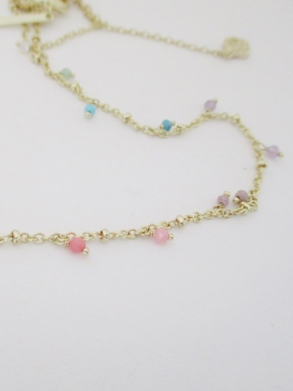 KENDRA SCOTT Gold Tone Multi Mix Necklace